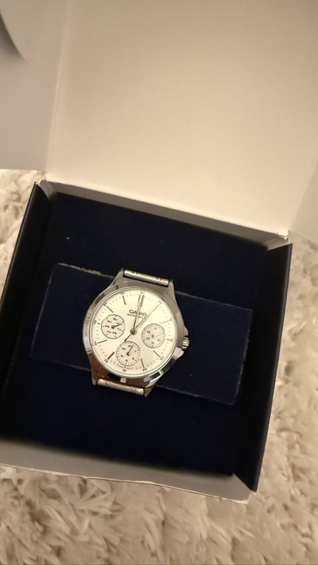 Casio kişi qol saatı - Korpus və qayış: paslanmayan polad, gümüşü — Qol saatları, Bakı (2)
