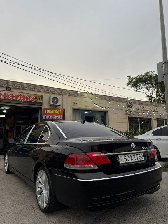 BMW 750, 4.8 L, 2007 il, 309 000 km — Avtomobillər, Bakı (5)