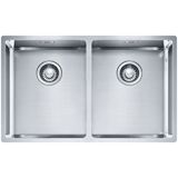 Mətbəx çanağı Franke BXX 220/120 34-34 3 1/2WWK TL 2TH R12 BX / 127.0370.188 — Кухонные мойки