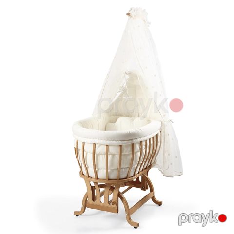 Beşik Tahterevalli Luna 70616 Krem — Bakı