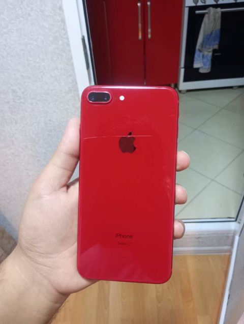 IPhone 8 Plus, 256 GB, Qırmızı, Barmaq izi, Simsiz şarj — Masazır