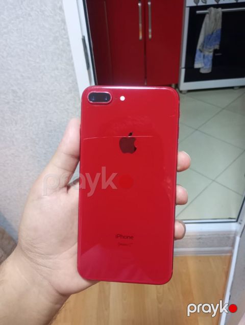 iPhone 8 Plus, 256 GB, qırmızı
