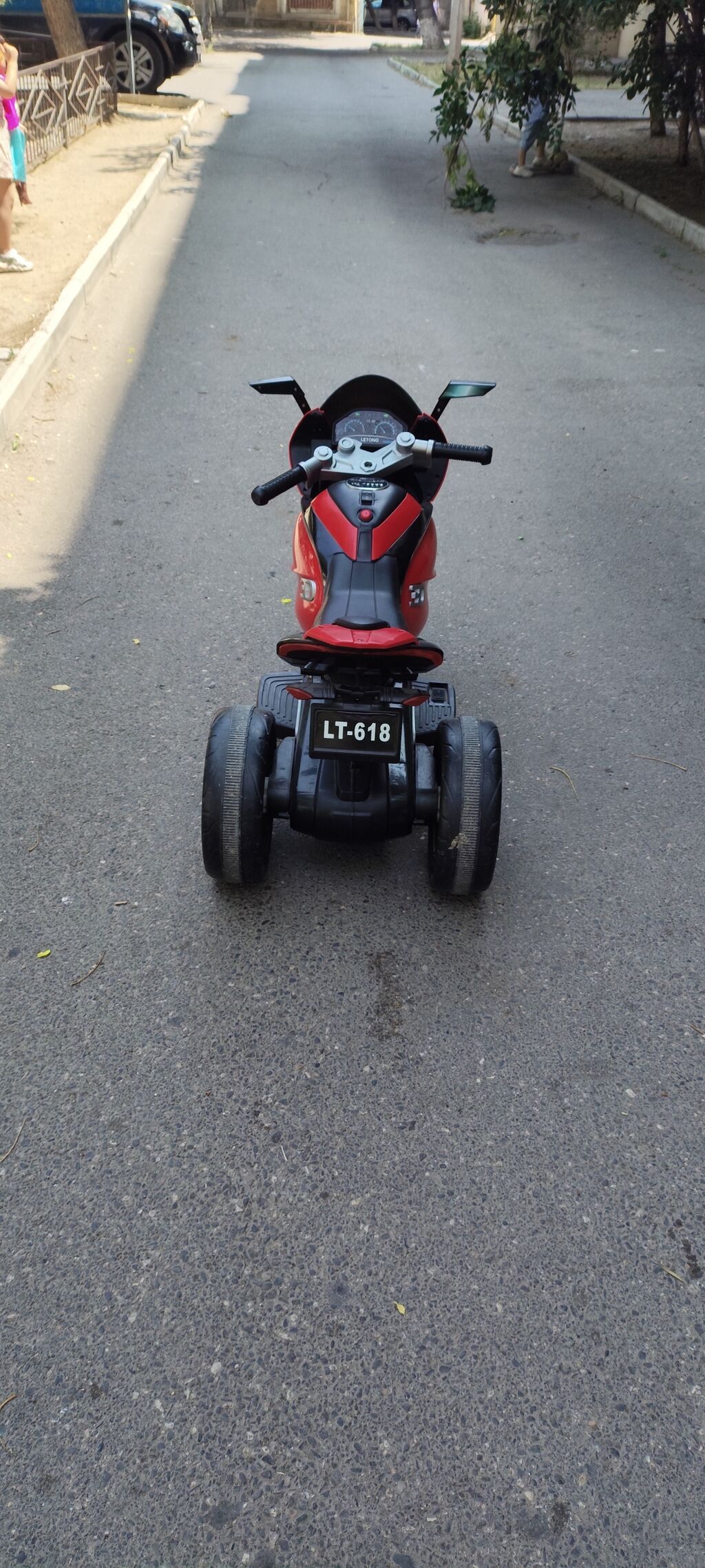 Uşaq üçün elektrikli motosiklet – LT-618 (3 təkərli) Yaş 8-9 yaşa — Mallar, Bakı (3)