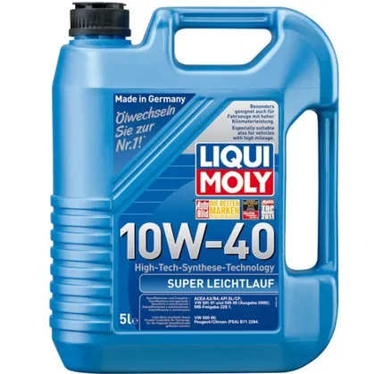 Avtomobil mühərrik yağı Liqui Moly Super Leichtlauf 10W-40 5L (1301/1929) — Bakı
