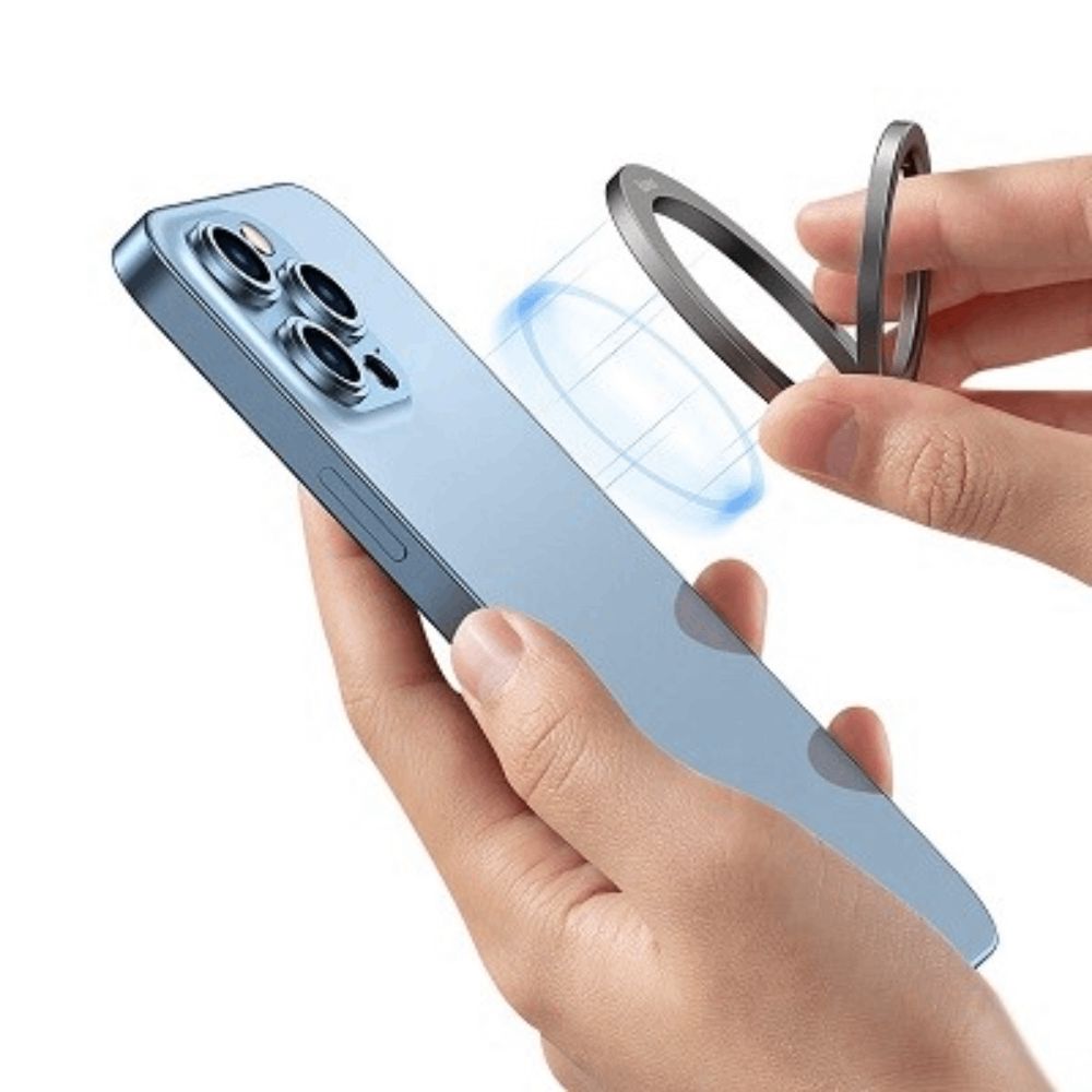Telefon üçün tutacaq Baseus Halo Series Foldable Metal Ring Stand Grey / SUCH000013 — Mallar, Bakı (5)