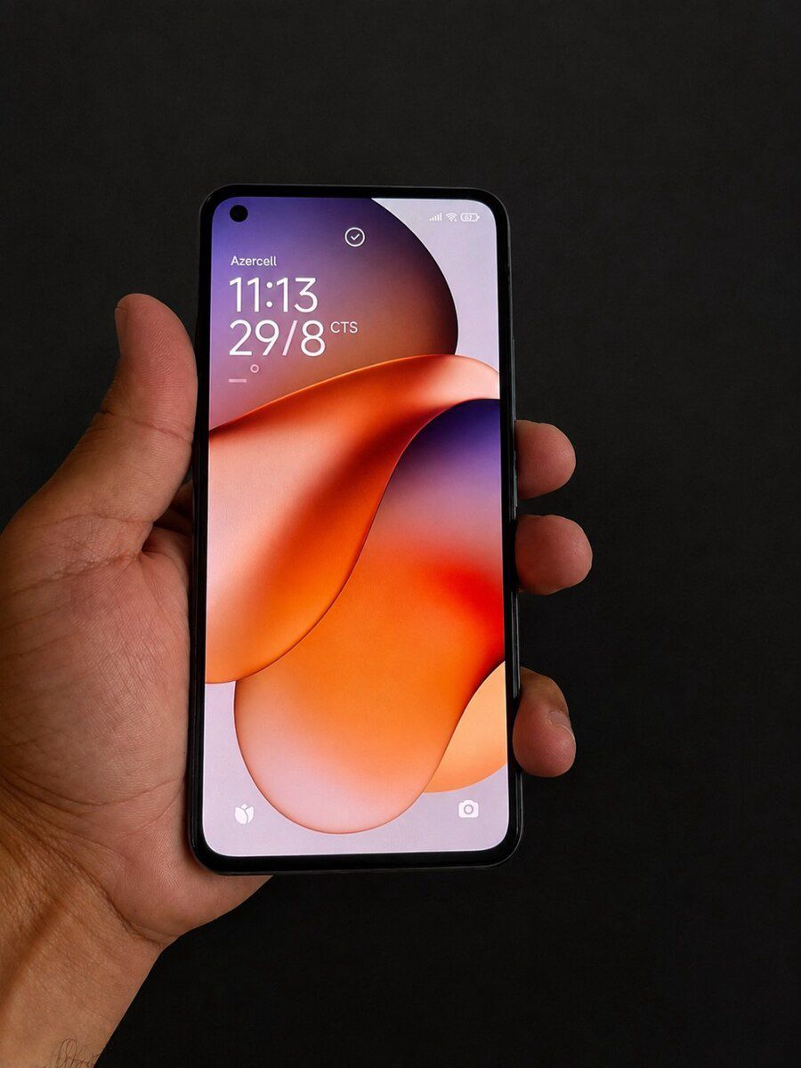 Xiaomi 11 Lite 5G NE Peach Pink 128GB/8GB — Smartfonlar, Bakı (3)