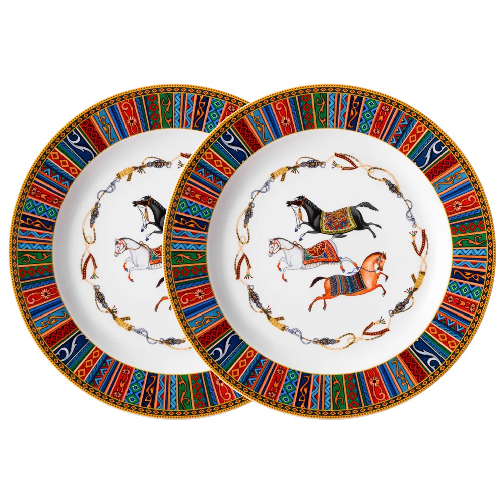 Boşqab dəsti Lefard Passage, farfor, 25 sm, 2 ədəd (760-859) — Столовая посуда