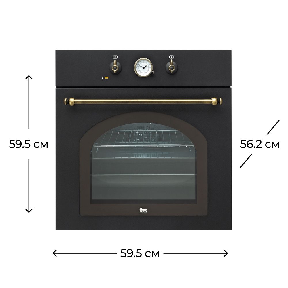 Soba Teka HR 750 Antrasit — Fırın kamerası, Bakı (3)