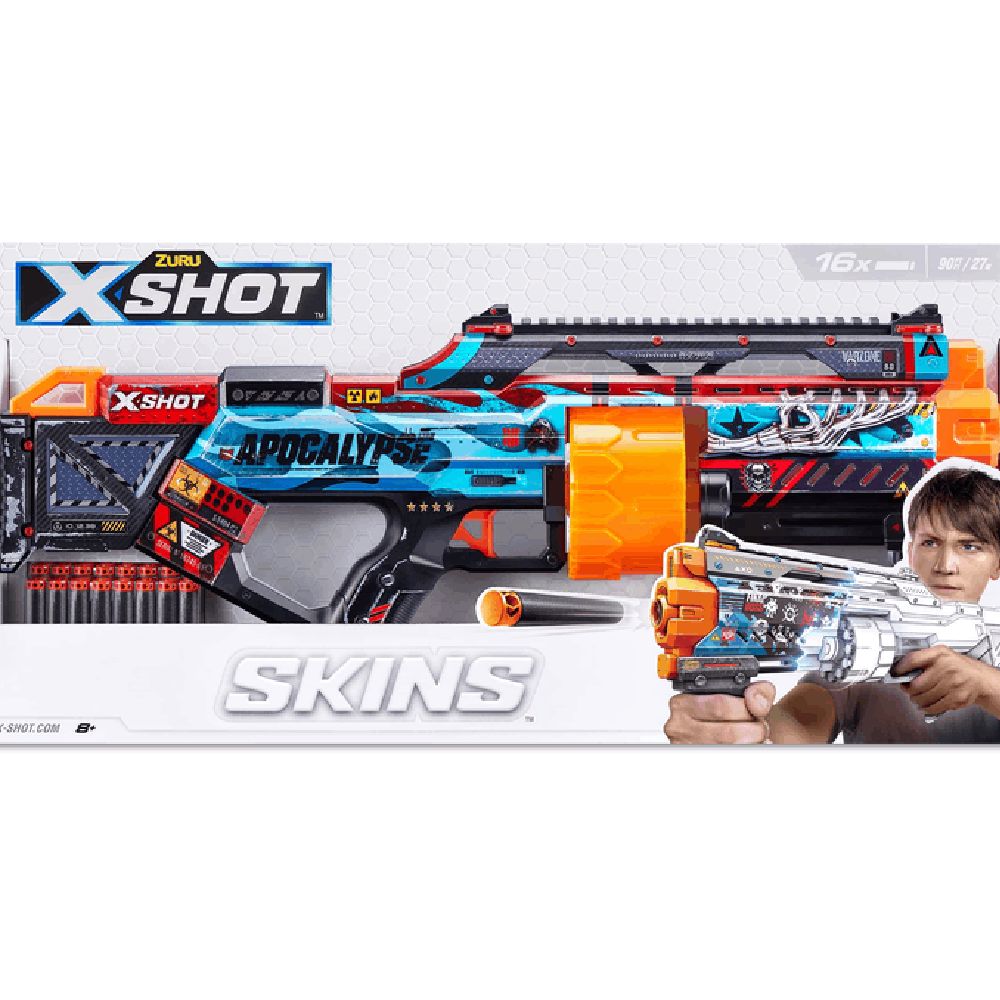 Zuru INT-S001-X-Shot Skins Last Stand (16 Dart) 193052047984 — Mallar, Bakı (3)