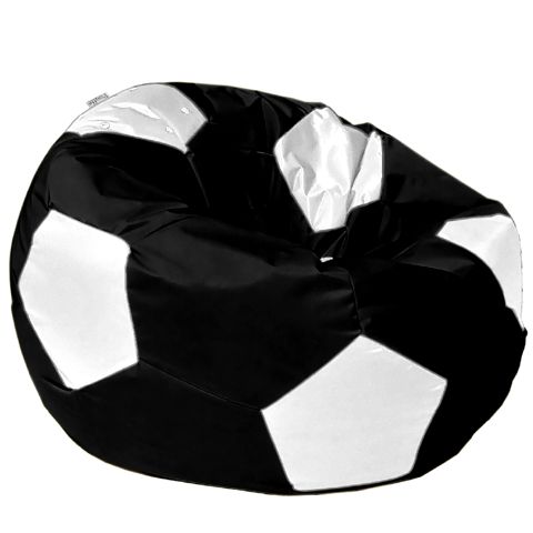 Puf Poufee Top DTO002 Qara, ağ (XXL) — Bakı