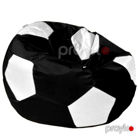 Puf Poufee Top DTO002 Qara, ağ (XXL)