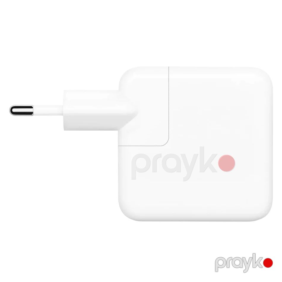 Adapter Apple 35W Dual Usb-c Power A2676 / MW2K3ZM/A — Şarj cihazları, Bakı (3)