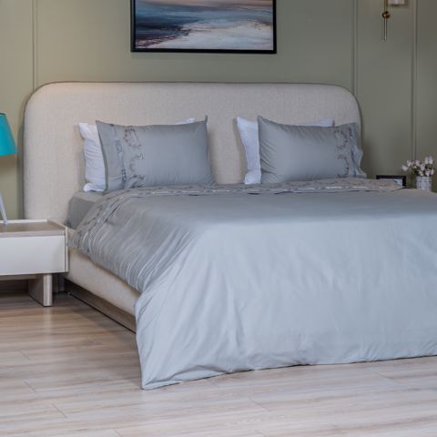 Tekstil yataq dəsti Cehizçi Laura Grand (PQ-26) Grey — Bakı