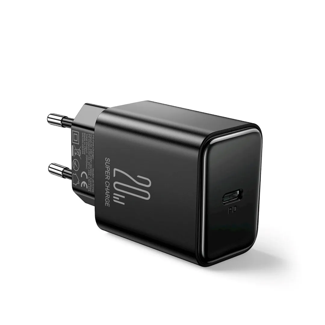 Adapter Joyroom JR-TCF06 PD 20W Black — Aksesuarlar, Bakı