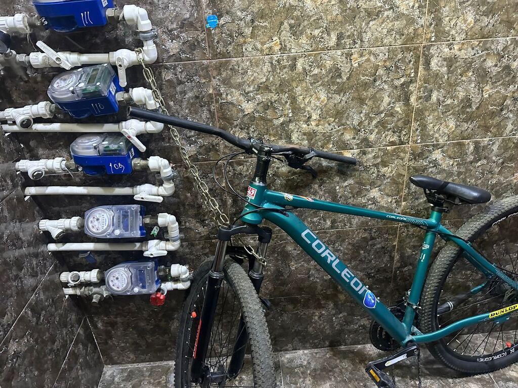 Corleone dağ velosipedi - Gövdə: Alüminium “hardtail” çərçivə, yaşıl — Dağ velosipedləri, Xırdalan (4)