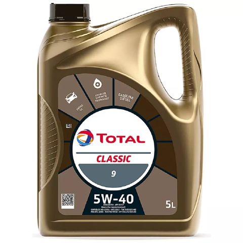 Mühərrik yağı Total Classic 9 5W-40 5L — Bakı