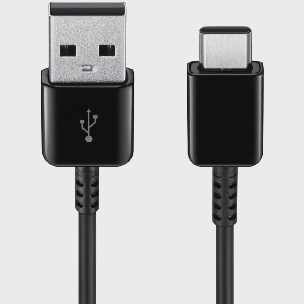 Kabel Samsung Type-A to Type-C 2-Pack (1.5m, USB 2.0) Black (EP-DG930MBRGRU) — Smartfon üçün kabelləri və keçidçilər, Bakı