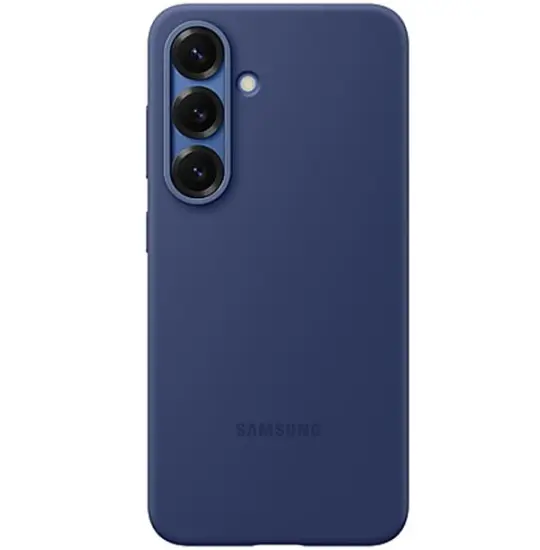Samsung Galaxy S25 Plus Silicone Case EF-PS936CNEGRU Dark Blue — Bakı