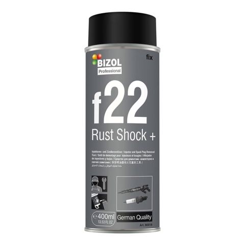 Yağlayıcı sprey Bizol Rust Shock+ F22 0.4 lt — Bakı