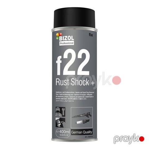 Yağlayıcı sprey Bizol Rust Shock+ F22 0.4 lt — Bakı