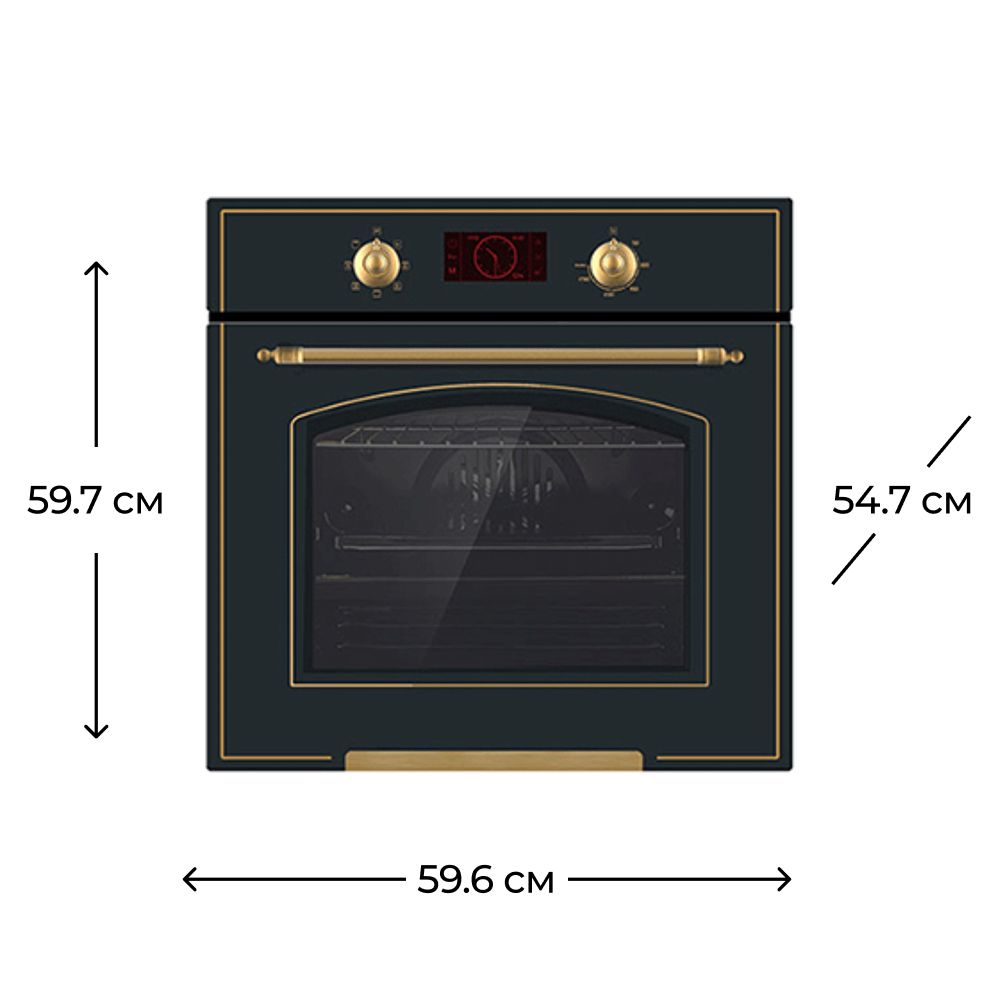 Soba Bompani ECO247BL — Fırın kamerası, Bakı (2)