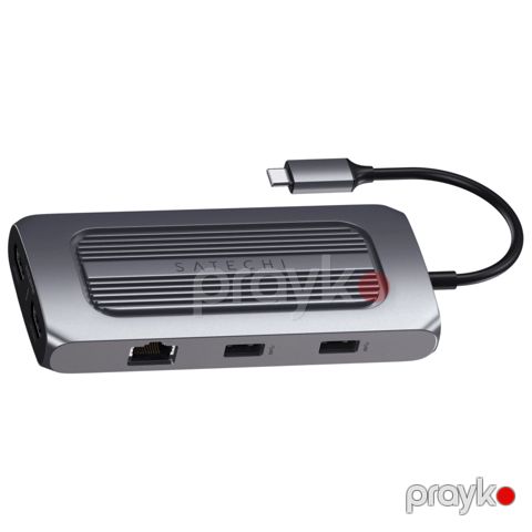 USB Hub Satcehi USB Type-C St-ucmxam Space Gray — Bakı