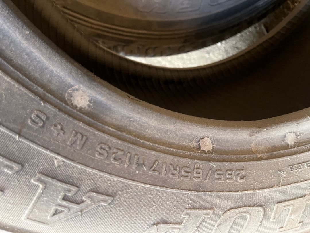 Dunlop təkərləri 265/65 R17 — Ehtiyat hissələri və aksesuarlar, Bakı (6)