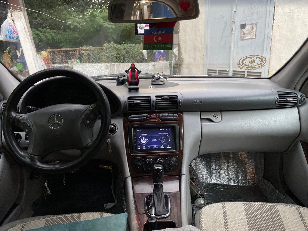 Mercedes C 200, 2.2 L, 2000 il, 658 432 km — Avtomobillər, Mingəçevir (7)
