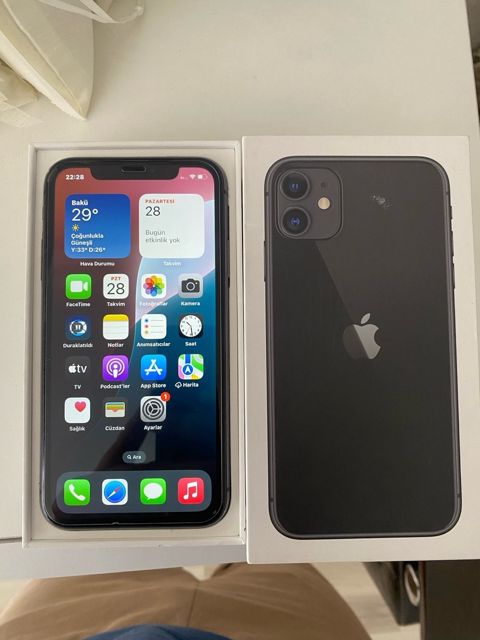 Apple iPhone 11 Black 64GB/4GB — Bakı