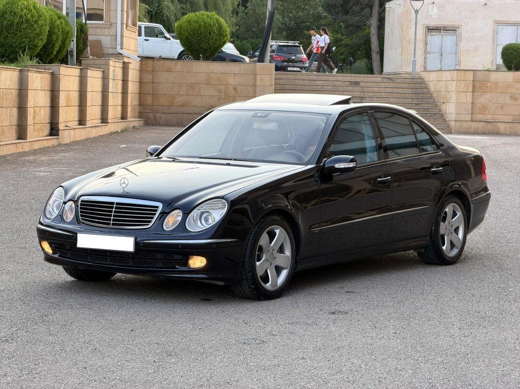 Mercedes E 350, 3.5 L, 2005 il, 315 000 km — Avtomobillər, Gəncə (5)