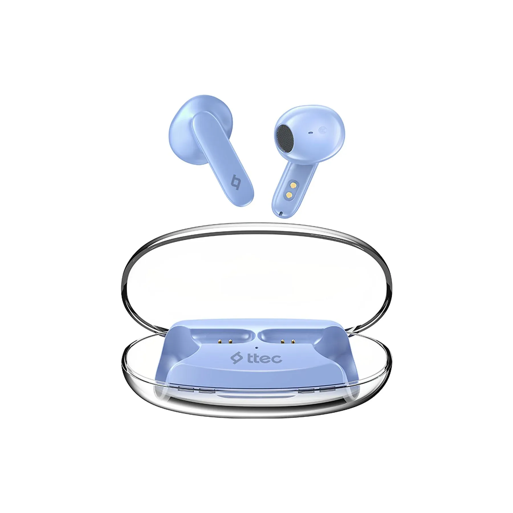 Simsiz qulaqlıq Ttec AirBeat Glace True Wireless Çelik Mavisi (2KM170CM) — Bakı