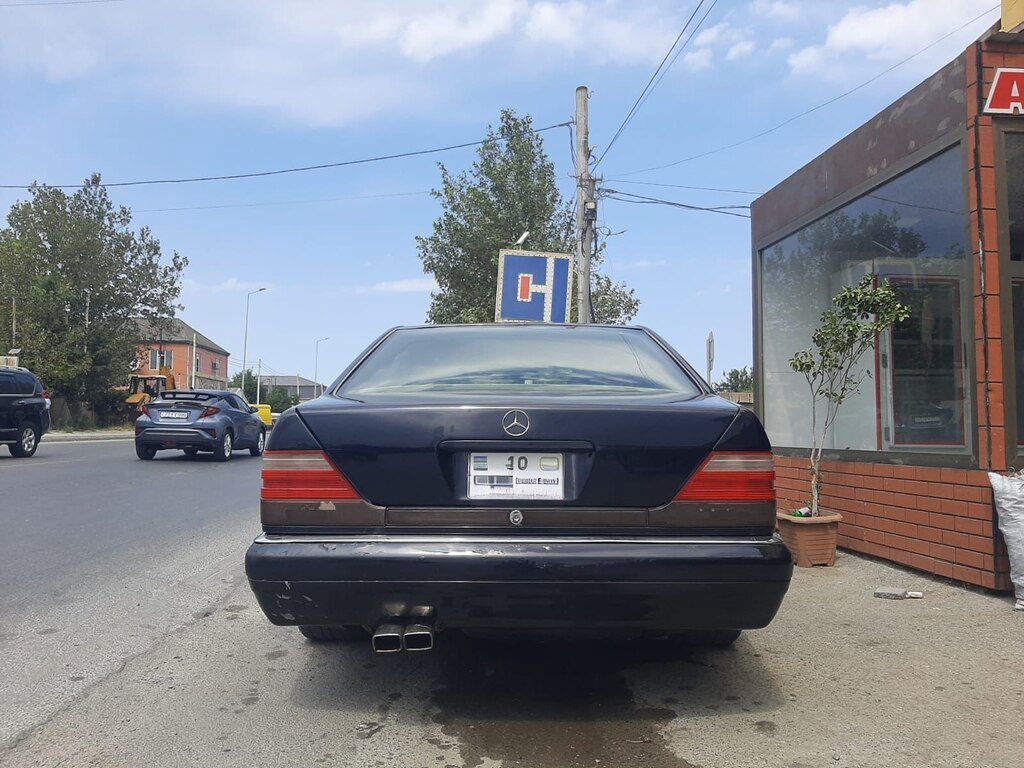 Mercedes S 320, 3.2 L, 1998 il, 214 500 km — Avtomobillər, Bakı (2)