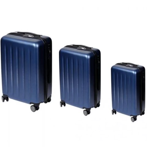 Çamadan Ninetygo PC Luggage 3 pcs Set Blue 117002 — Bakı