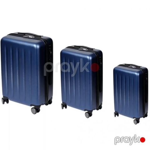 Çamadan Ninetygo PC Luggage 3 pcs Set Blue 117002 — Bakı