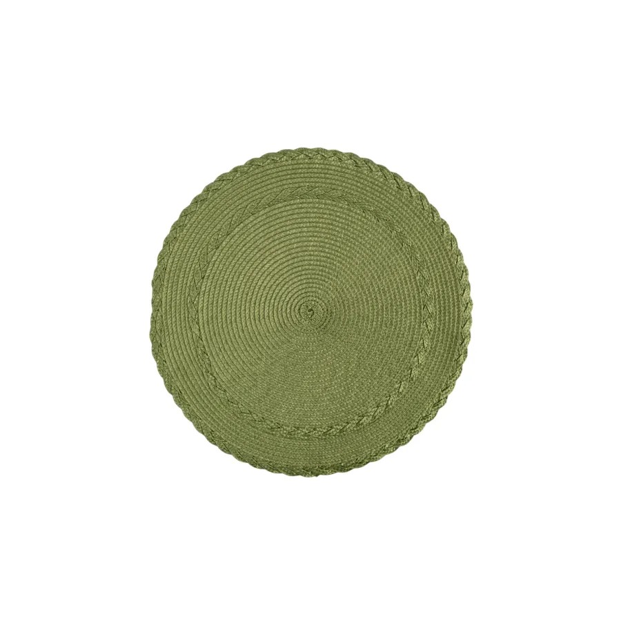 Boşqabaltı Anna Lafarg Matera, 38 sm, Green (ANLAF-MAPP-17117G) — Bakı