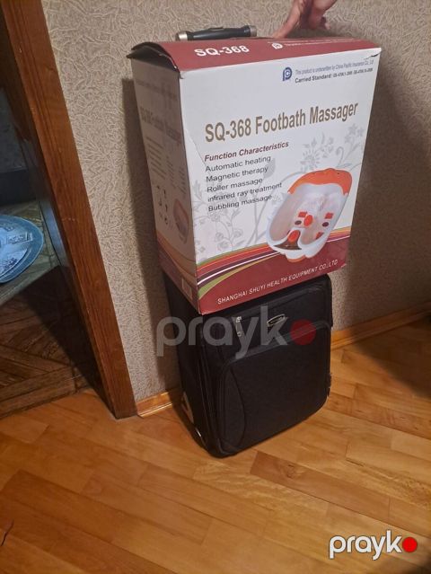 SQ-368 Footbath Massager – ayaq vannası və masaj aparatı — Bakı