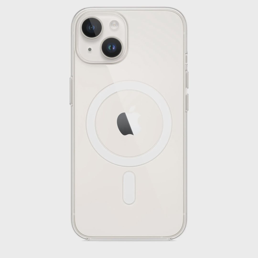 Çexol Apple iPhone 14 Clear with MagSafe (MW5Q3ZM/A) — Çexollər, Bakı