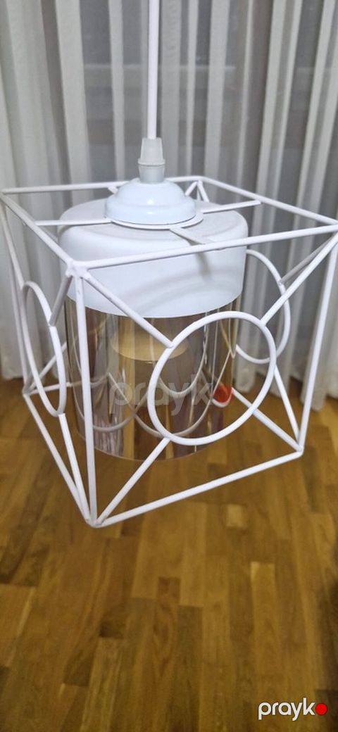Çılçıraq, 4 lampa, Metal — Güzdək