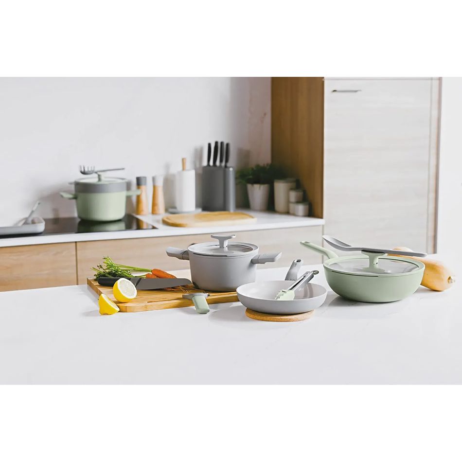 Tava BergHOFF Wok Balance Sage 28 sm 3950455 — Bişirmə qabları, Bakı (2)