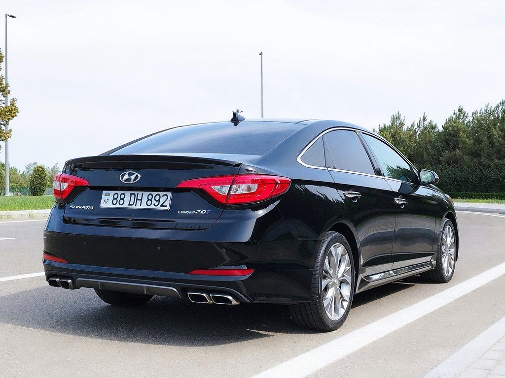 Hyundai Sonata, 2.0 L, 2016 il, 106 648 km — Avtomobillər, Bakı (12)