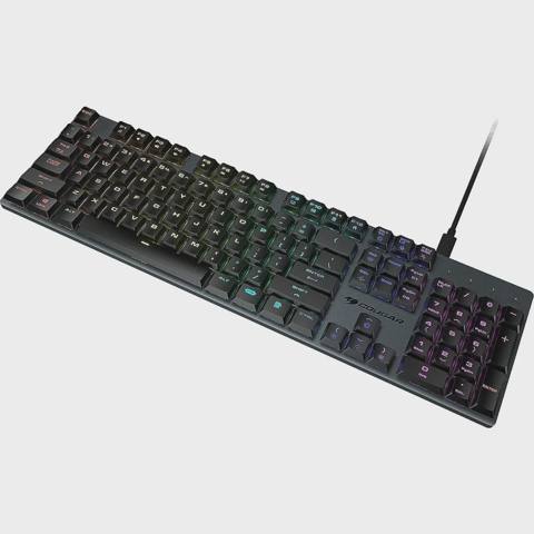 Oyun klaviaturası Cougar Luxlim / Low Profile / Optical Mechanical (CGR-WO1MI-LUX) — Baku Electronics — Computers & Laptops