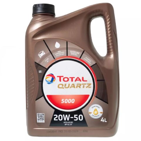 Mühərrik yağı Total Quartz 5000 20W-50 4L — Bakı