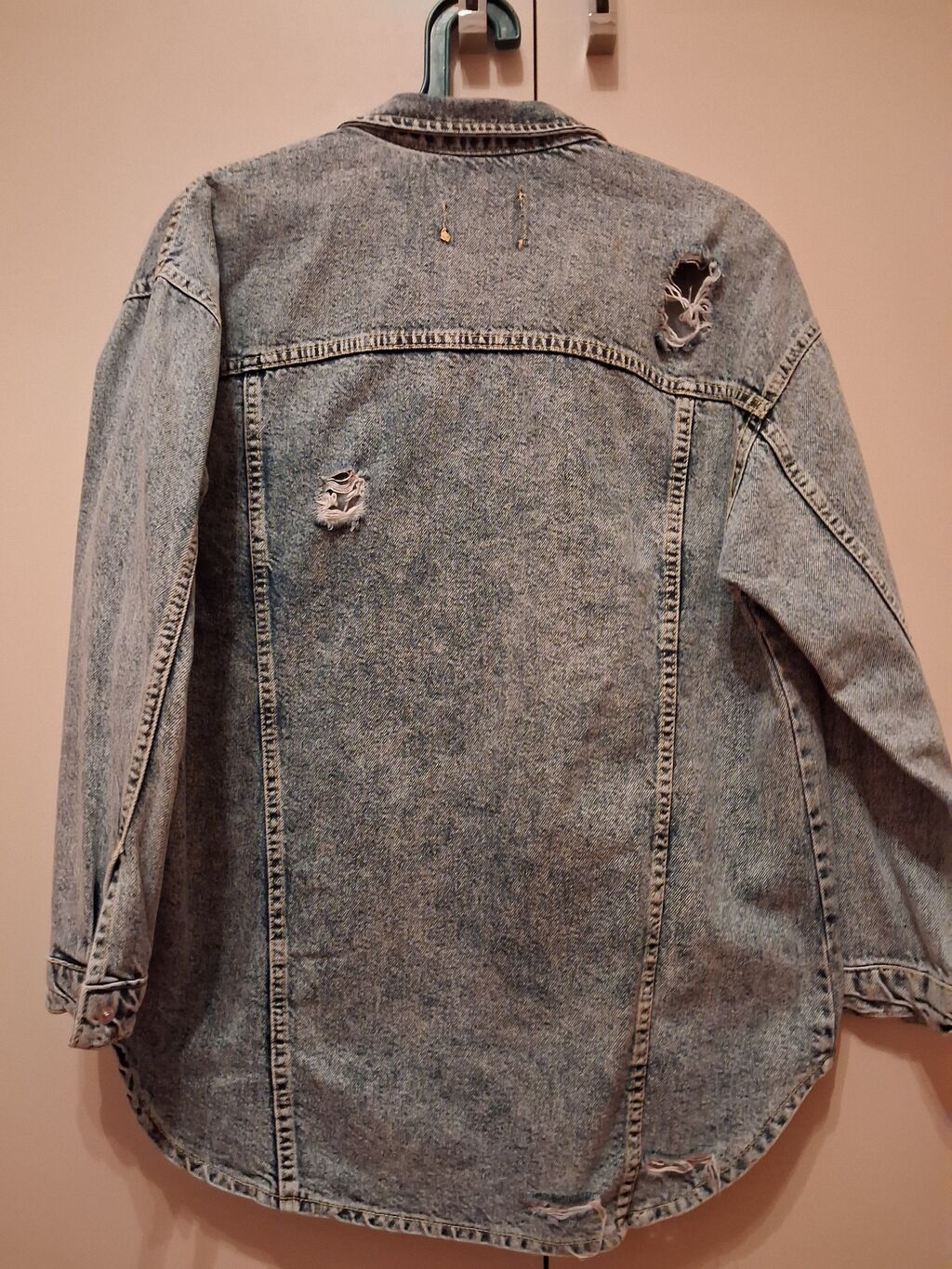 Levure brendinin cins köynəyi/gödəkçəsi - Model: Oversize kəsimli — Şəxsi əşyalar, Bakı (2)
