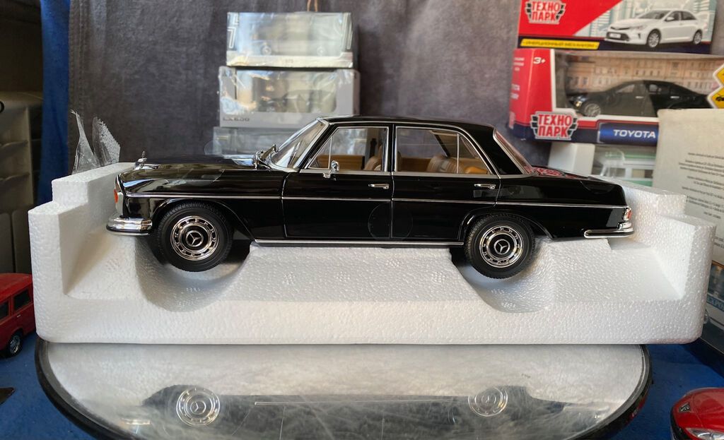 Mercedes, 1968 il, 1:18, Dəmir, Ödənişli çatdırılma — İdman, hobi, istirahət, Bakı (5)