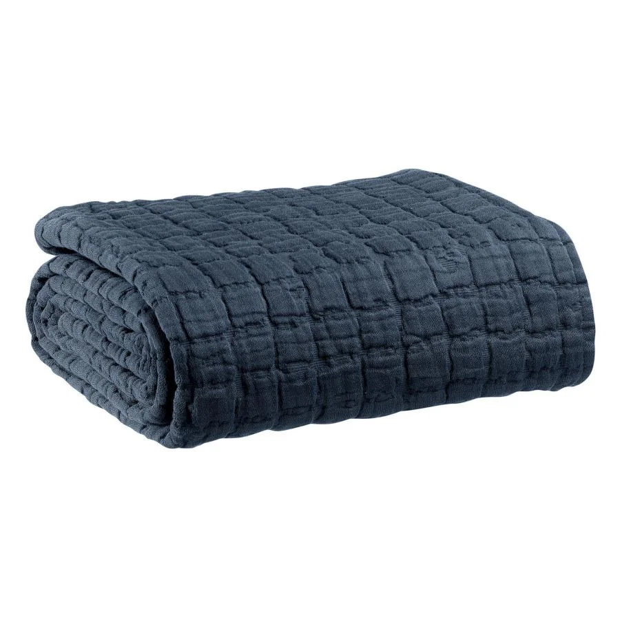 Örtük Vivaraise Swami Cotton 130x200 sm, Marine (3801068000) — Bakı