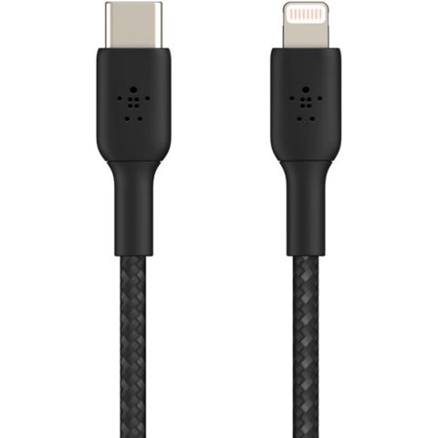 Naqil Belkin USB Type-C to Lightning CAA004BT2MBK Black — Bakı