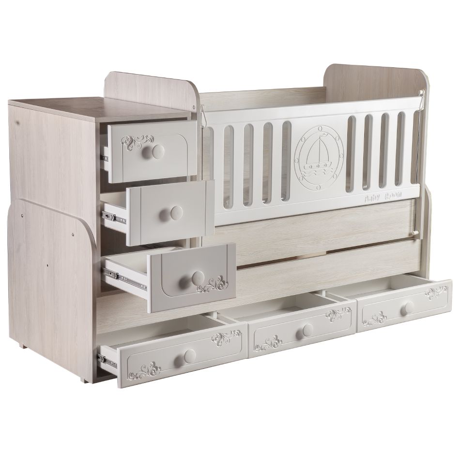 Beşik Baby Room Antik (Dənizçi) — Uşaq otağı, Bakı (2)