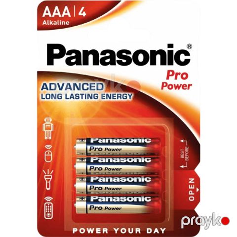 Batareya Panasonic R03XEG/4BPR BAT Pro Power 5410853039006 — Bakı