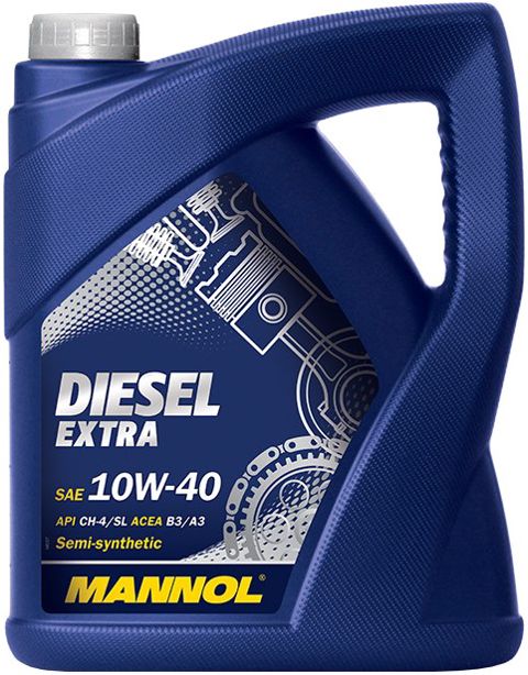 Mühərrik yağı Mannol Diesel Extra 10W-40 5L Special — Bakı