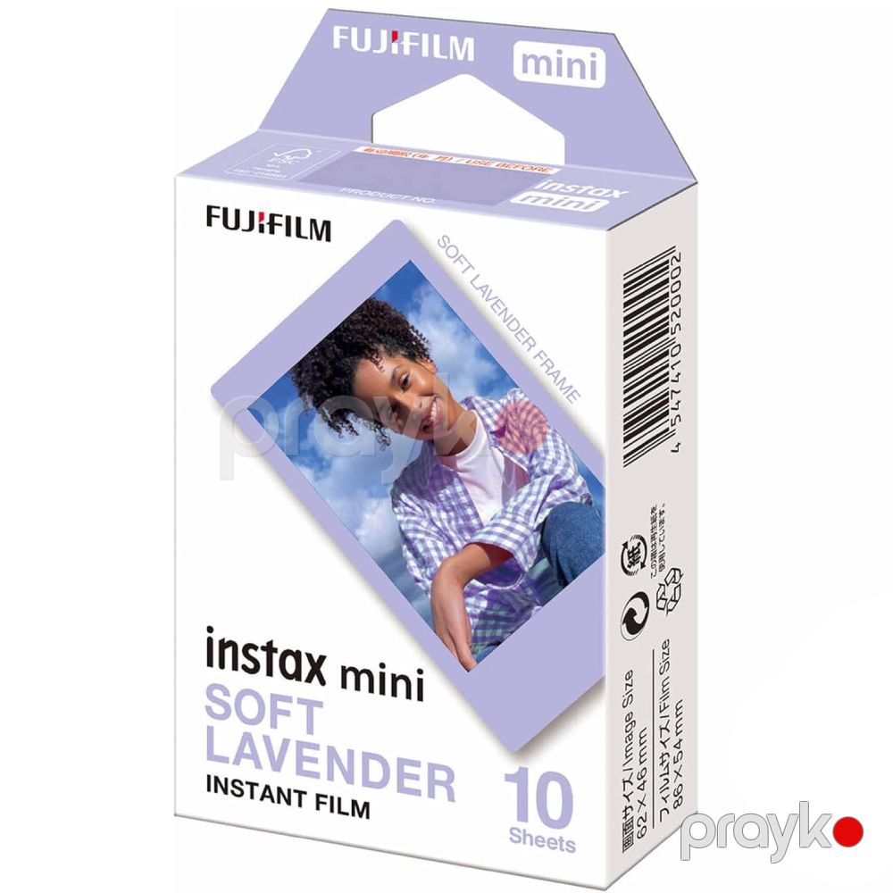 Foto kağız Fujifilm Instax Mini Soft Levander WW1 10 Sheet — Ani çap fotoaparatlar, Bakı (2)